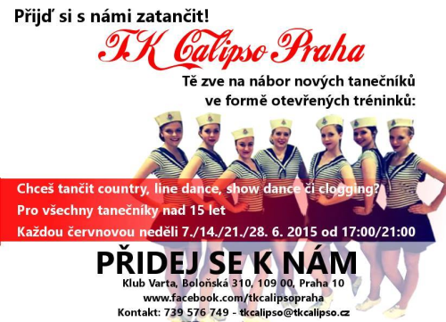 CALIPSO hledá novou čerstvou krev