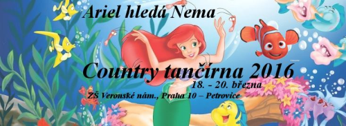 Country tančírna 2016: ARIEL HLEDÁ NEMO!