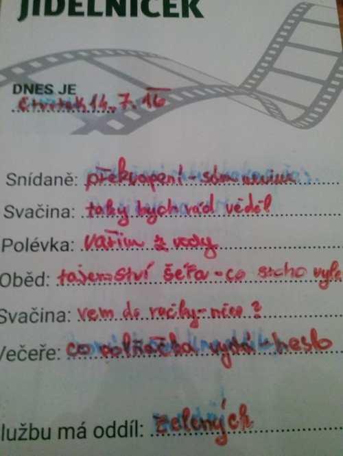 I.běh LT RYENGLE Hodní Sokolovec- den třináctý čtvrtek 14.7.2016