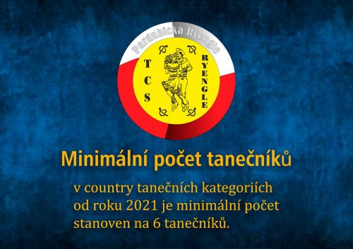 PR2021: Důležitá informace ohledně počtu tanečníků!