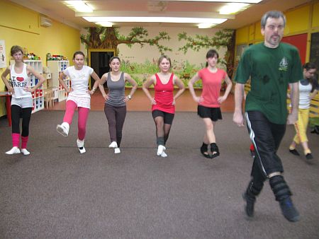 Prosincový seminář irských tanců v Pardubicích