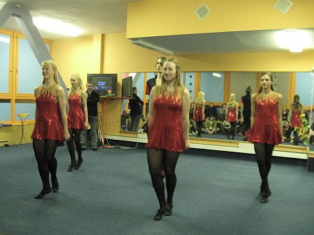 Ukázková hodina irských tanců v Pardubicích a Hradci Králové